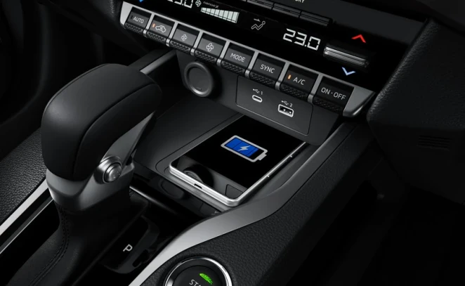 Interior mitsubishi xforce