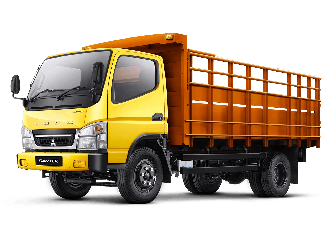 Truk Canter Bak Kayu