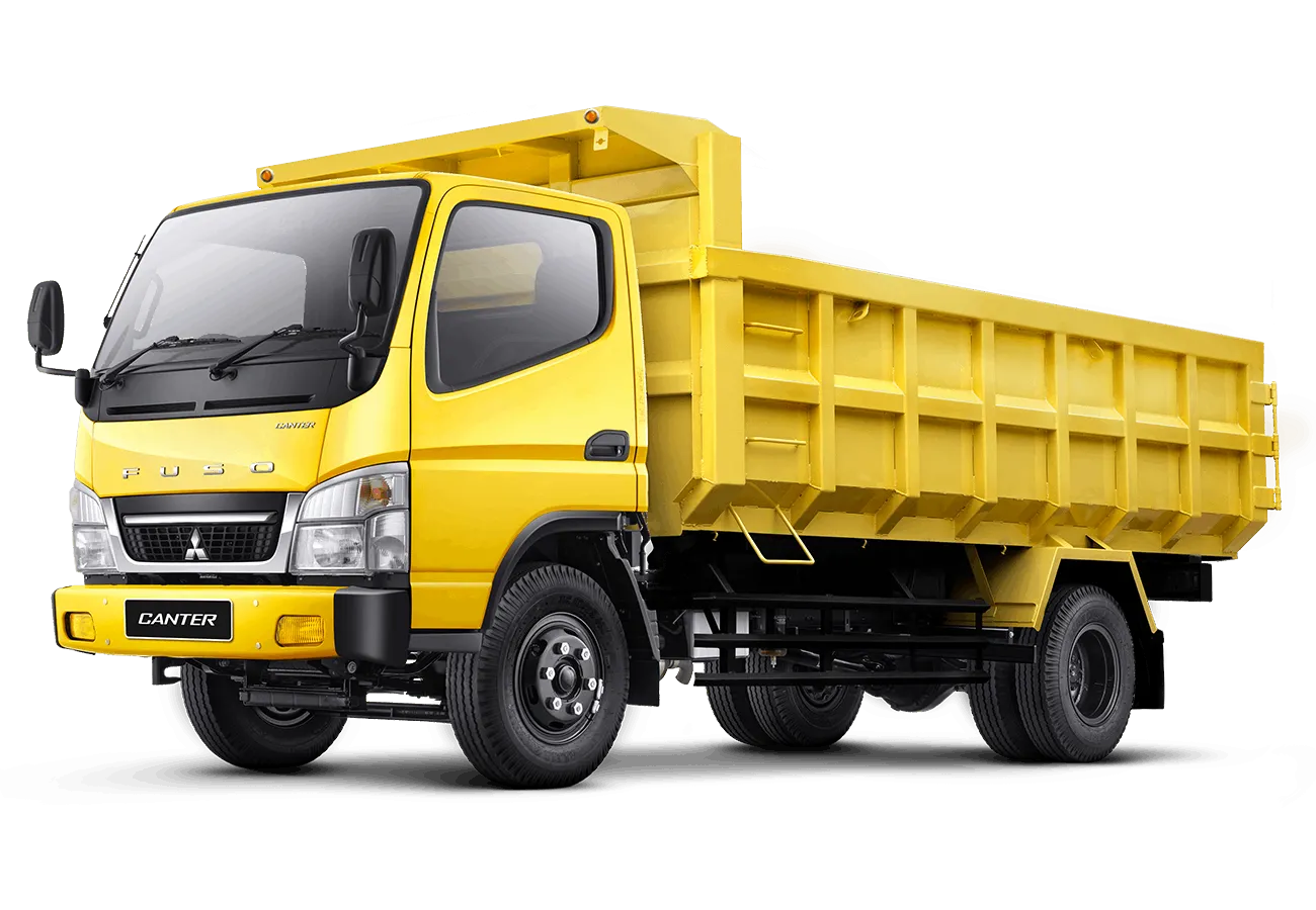 Truk Canter Dump Truk